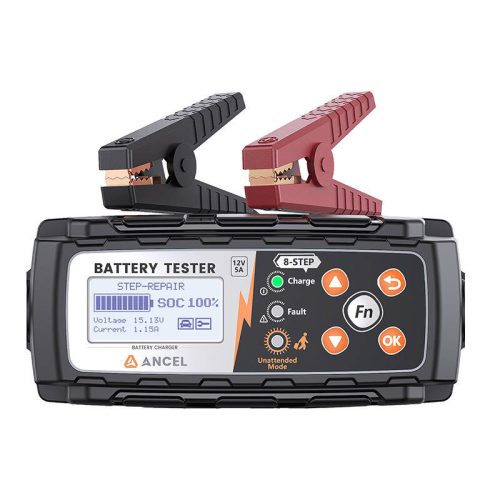 Ancel BT521 2in1 akkumulátortesztelő és töltő