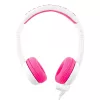 BuddyPhones School+ vezetékes fejhallgató gyerekeknek (rózsaszín)