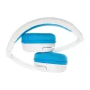BuddyPhones School+ vezeték nélküli fejhallgató gyerekeknek (kék)