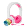 BuddyPhones School+ vezeték nélküli fejhallgató gyerekeknek (rózsaszín)