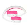 BuddyPhones School+ vezeték nélküli fejhallgató gyerekeknek (rózsaszín)