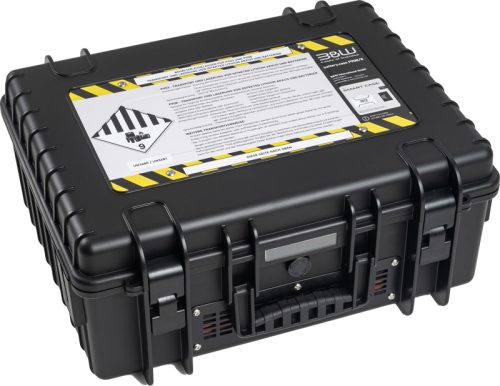 BW Outdoor Battery.case 908.8 akkumulátortároló (hibás lítium akkumulátorok szállítására és tárolására, fekete)