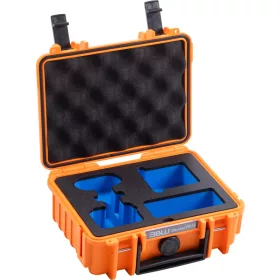   BW Outdoor Action Case Type PP.23 Insta360 GO3/GO3S akciókamera koffer - narancssárga