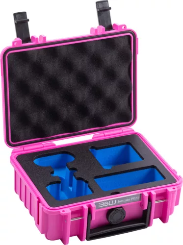 BW Outdoor Action Case Type PP.23 Insta360 GO3/GO3S akciókamera koffer - rózsaszín