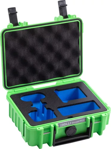 BW Outdoor Action Case Type PP.23 Insta360 GO3/GO3S akciókamera koffer - zöld