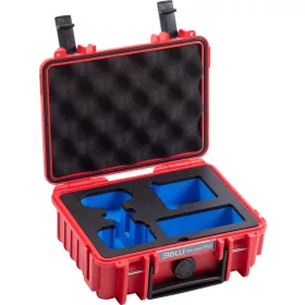   BW Outdoor Action Case Type PP.23 Insta360 GO3/GO3S akciókamera koffer - piros