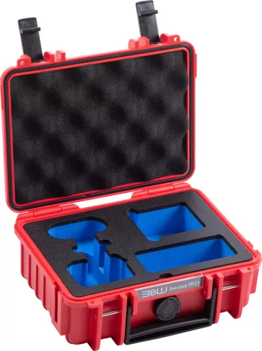 BW Outdoor Action Case Type PP.23 Insta360 GO3/GO3S akciókamera koffer - piros