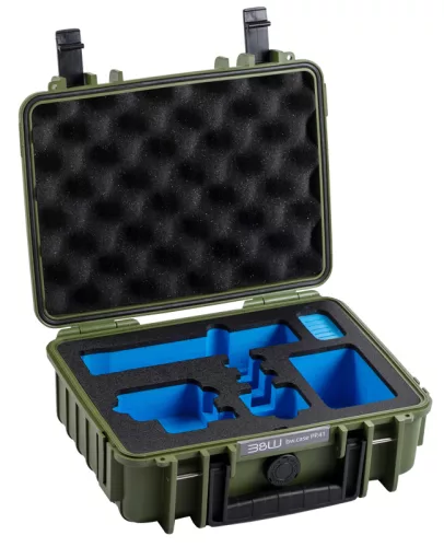 BW Outdoor Action Case PP.41 I GoPro HERO 9-13 akciókamera koffer - bronzzöld