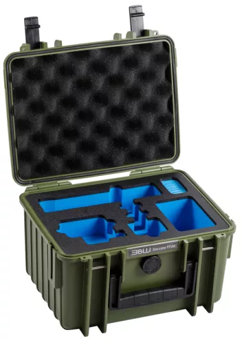 BW Outdoor Action Case Type PP.66 I GoPro HERO 9-13 akciókamera koffer - bronzzöld