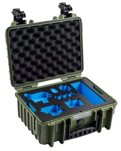 BW Outdoor Action Case Type PP.117 I GoPro HERO 9-13 akciókamera koffer - bronzzöld