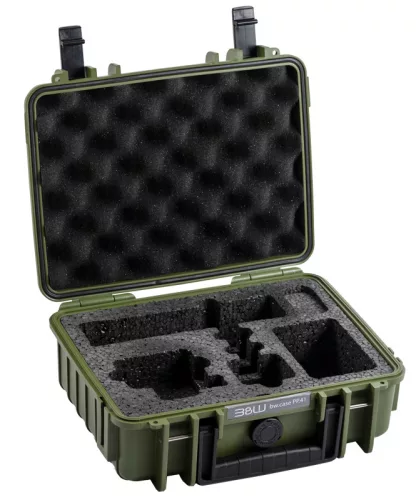 BW Outdoor Action Case PP.41 I GoPro HERO 9-13 akciókamera koffer - bronzzöld