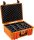 BW Outdoor Cases 6000 kemény védőkoffer elválasztórendszerrel (narancs)