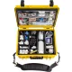 BW Outdoor Cases 6000 orvosi sürgősségi Kit kemény védőtáska, sárga