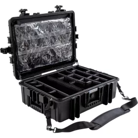 BW Outdoor Cases 6500 orvosi sürgősségi Kithez, fekete