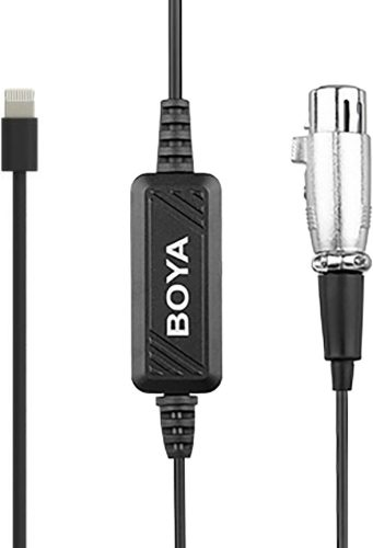 BOYA BY-BCA7 XLR - Apple Lightning (iOS) Átalakító-Adapter