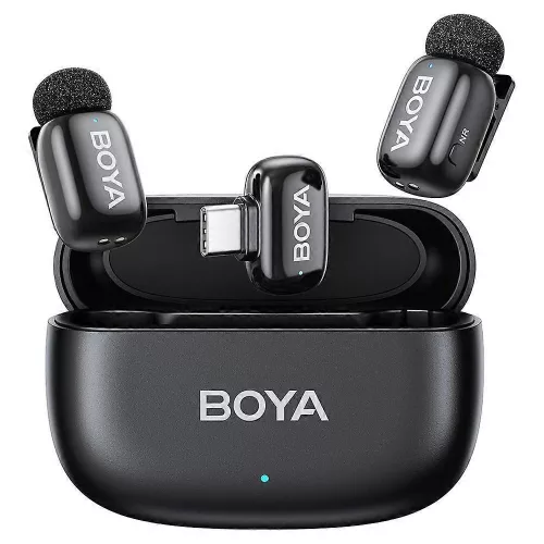 Boya Mini-03 Vezeték Nélküli Mikrofonrendszer
