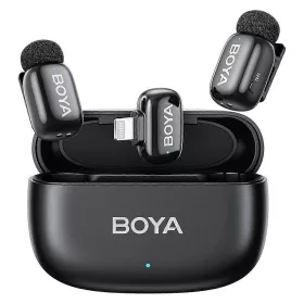   Boya Mini-04 Ultracompact 2.4GHz Vezeték Nélküli Mikrofon - Apple/Lightning| 2+1