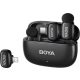 Boya Mini-12 Ultracompact 2.4GHz Vezeték Nélküli Mikrofon (Lightning & USB-C) | 2+1 (Fekete)