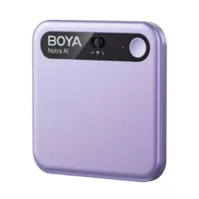   BOYA Notra AI Powered Audio Transcripter, Summanizer and Wireless Note Recorder, 64GB, Purple EU