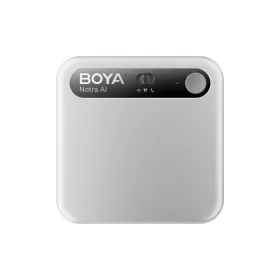   BOYA Notra AI Powered Audio Transcripter, Summanizer and Wireless Note Recorder, 64GB, Silver EU