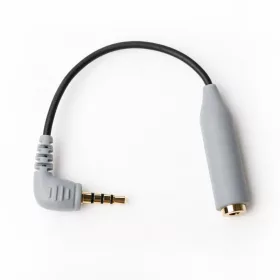   BOYA BY-CIP2 3.5mm TRS Jack (Female) – 3.5mm TRRS Jack (Male) Audio adapter, átalakító kábel