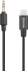 BOYA BY-K1 3.5mm TRS Jack (Male) – iOS Lightning (Male) Audio adapter, átalakító kábel