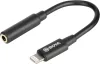 BOYA BY-K3 3.5mm TRS Jack (Female) – iOS Lightning (Apple iPhone) Audio adapter, átalakító kábe