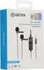 BOYA BY-M1DM Dual Lavalier Mikrofon - 4m Csíptetős mikrofon