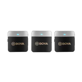   BOYA BY-M1V2 2.4GHz Dual Vezeték-nélküli Mikrofon Kit (3,5mm Jack)| 2+1