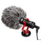BOYA BY-MM1 Kardioid puskamikrofon (kamera Shotgun mikrofon)