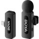 BOYA BY-V1 Ultra-kicsi 2.4GHz Vezeték nélküli Mikrofon Kit (Apple iOS/ iPhone Lightning)  v2.0 | 1+1