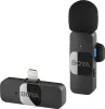 BOYA BY-V1 Ultra-kicsi 2.4GHz Vezeték nélküli Mikrofon Kit (Apple iOS/ iPhone Lightning) | 1+1