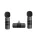 BOYA BY-V2 Ultra-kicsi 2.4GHz Vezeték nélküli Mikrofon Kit (Apple iOS/ iPhone Lightning) | 2+1
