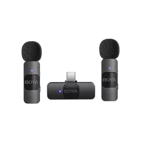   BOYA BY-V20 Ultra-kicsi 2.4GHz Vezeték nélküli Mikrofon Kit (USB-C)| 2+1