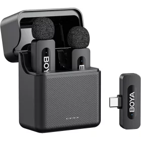   BOYA BY-V30 (UC) Ultra-kicsi 2.4GHz Vezeték nélküli Mikrofon Kit (USB-C) | 2+1