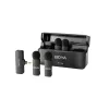BOYA BY-V4 Ultra-kicsi 2.4GHz Vezeték nélküli Mikrofon Kit - Jack 3.5mm | 4+1