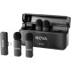 BOYA BY-V4 Ultra-kicsi 2.4GHz Vezeték nélküli Mikrofon Kit (Apple Lightning & USB) | 4+1