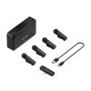 BOYA BY-V4 Ultra-kicsi 2.4GHz Vezeték nélküli Mikrofon Kit (USB & Jack 3.5mm) | 4+1