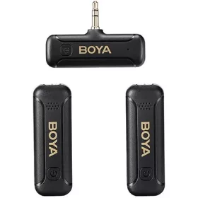   BOYA BY-WM3T2-M2 2.4GHz Vezeték nélküli Mikrofon Kit (Jack 3.5mm) v2.0 | 2+1