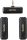 BOYA BY-WM3T2-M2 2.4GHz Vezeték nélküli Mikrofon Kit (Jack 3.5mm) v2.0 | 2+1