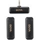 BOYA BY-WM3T2-M2 2.4GHz Vezeték nélküli Mikrofon Kit (Jack 3.5mm) v2.0 | 2+1