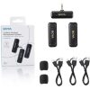 BOYA BY-WM3T2-M2 2.4GHz Vezeték nélküli Mikrofon Kit (Jack 3.5mm) v2.0 | 2+1