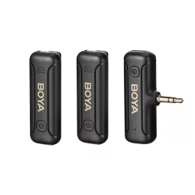   BOYA BY-WM3T2-M2 2.4GHz Vezeték nélküli Mikrofon Kit (Jack 3.5mm) | 2+1
