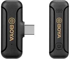 BOYA BY-WM3T2-U1 2.4GHz Vezeték nélküli Mikrofon Kit (USB-C / PC-Android) v2.0 | 1+1