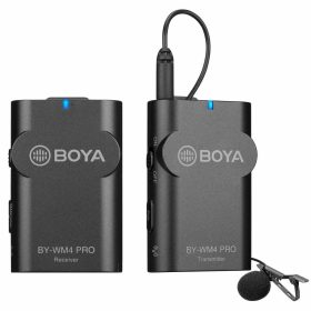   BOYA BY-WM4 PRO-K1 2.4GHz Vezeték nélküli Mikrofon Kit | 1+1