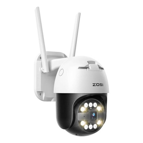 ZOSI C296 WiFi Pan Tilt 5MP IP66 IP Kültéri Biztonsági Kamera