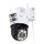ZOSI C298 IP Kültéri Biztonsági Kamera WiFi Pan Tilt 6MP Dual IP66