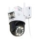 ZOSI C298 IP Kültéri Biztonsági Kamera WiFi Pan Tilt 6MP Dual IP66