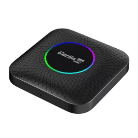   Carlinkit TBOX PLUS LED vezeték nélküli adapter, 4G/64G, Apple CarPlay / Android Auto (fekete)