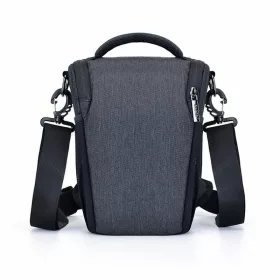   CaDen D1-2L Fotós Válltáska - 9L Vízálló kamera táska (Fekete)